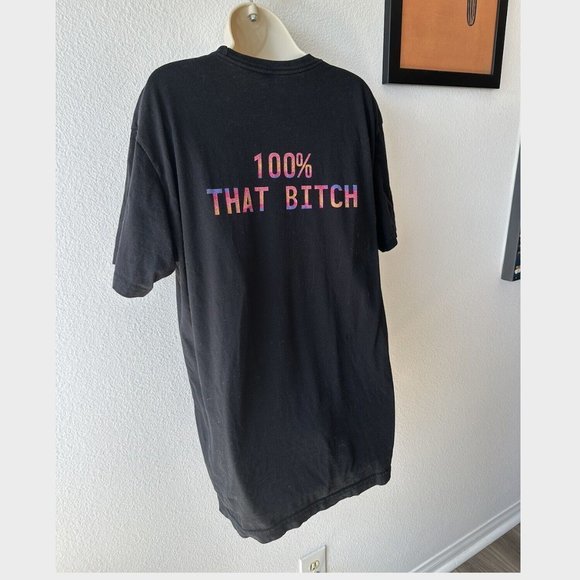 Lizzo 2019 Concert Tour Official Merch Sz L 100% That B B*tch T-Shirt Yitty - Picture 5 of 8